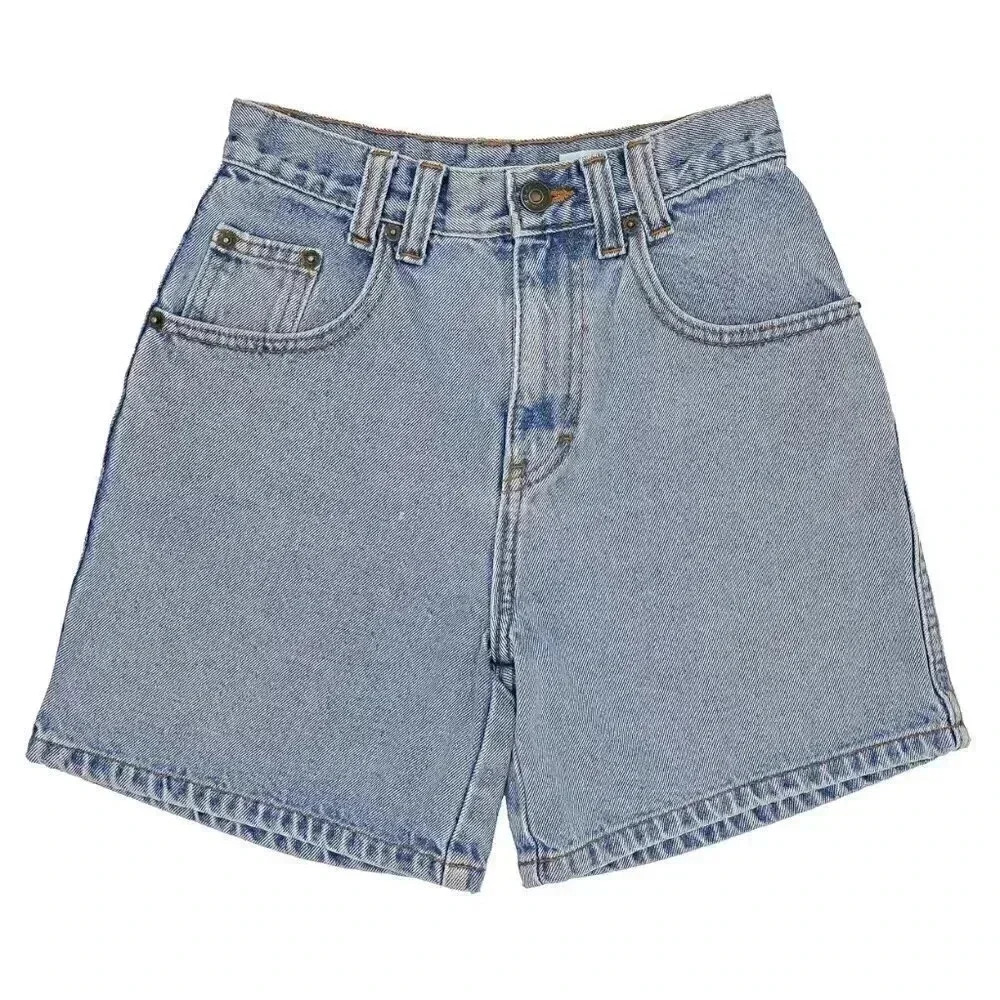 Vintage Jordache High Waisted Denim Shorts XSmall Summer Light Wash Jean Shorts‎